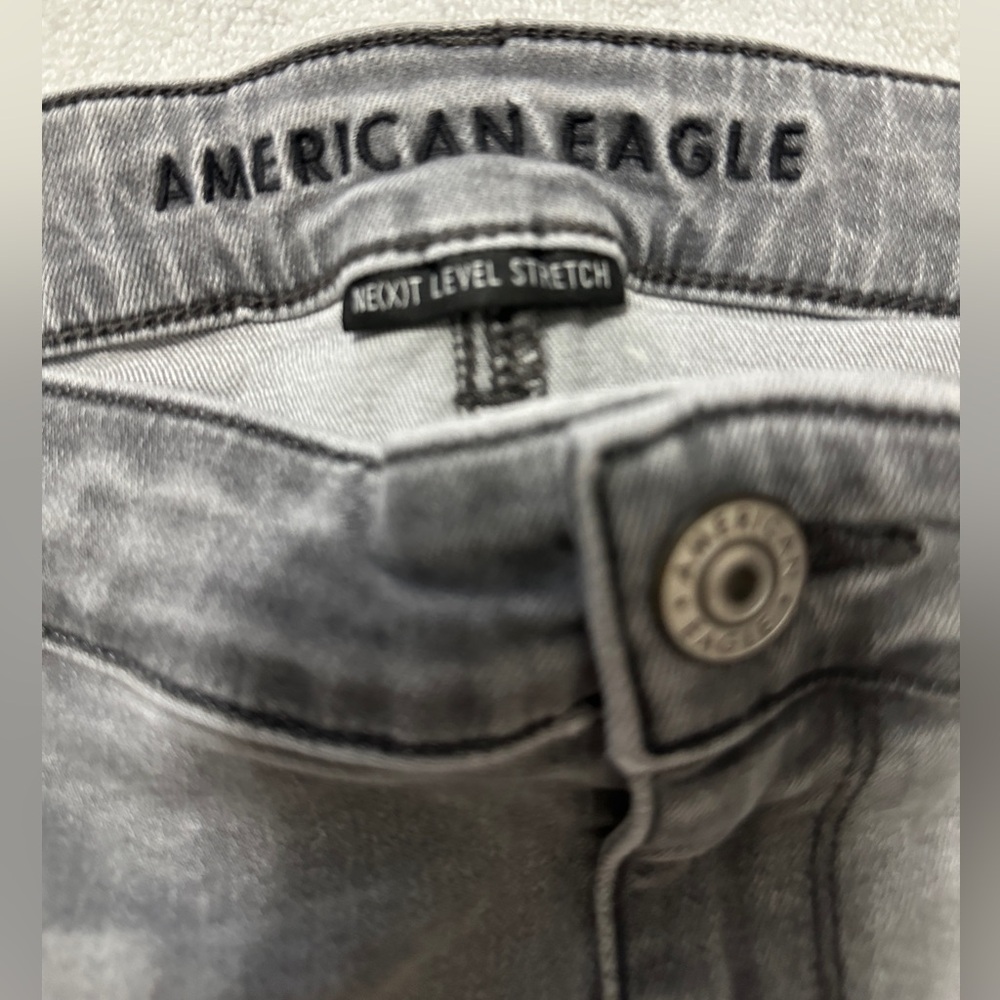 American Eagle women’s size 20 grey jegging - Picture 3 of 14